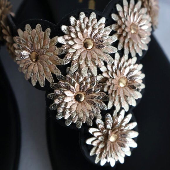 Size 7M - ITALIAN Shoemakers Women's Rona Wedge Thong Sandal - Flip Flops - Picture 8 of 10